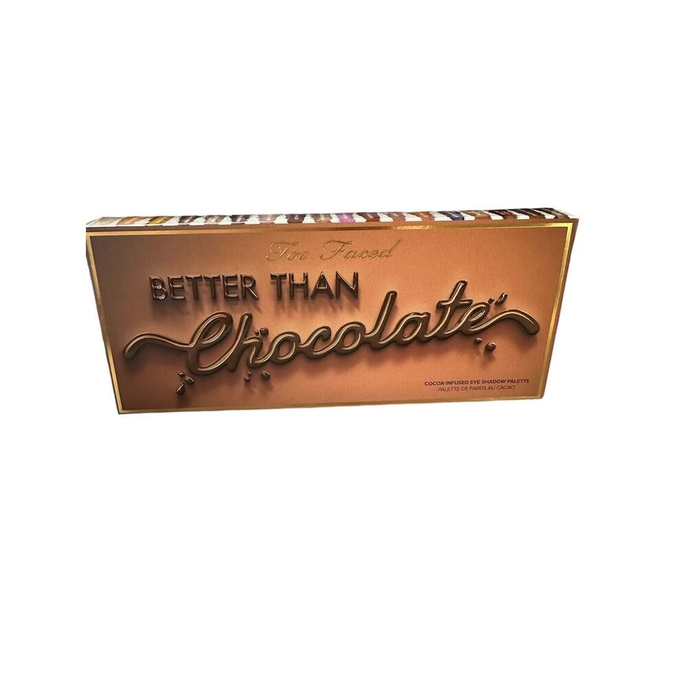 Too Faced Better Than Chocolate Palette 18 Cocoa Infused Shades NIB